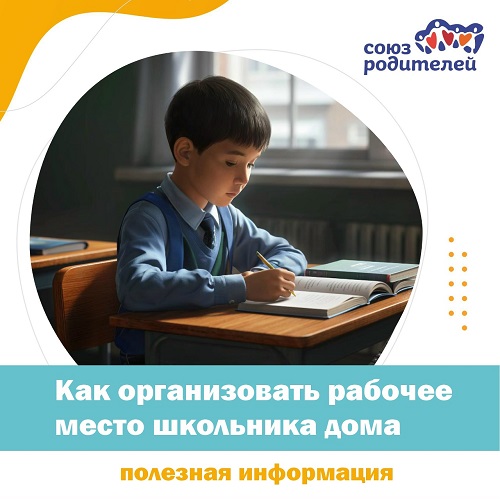 Как организовать рабочее место школьника дома