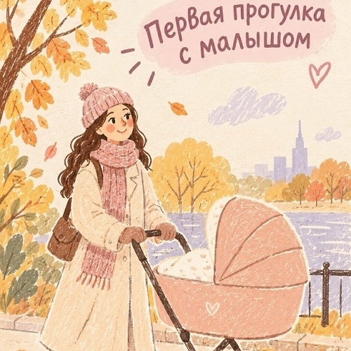 Первая прогулка с малышом