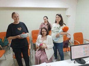 Итоги проекта «Бережный путь мамы» за май. Лекции в ЖК и роддомах. Фото 2